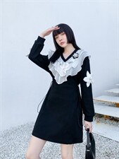 2022年：春夏连衣裙，设计师款式，休闲时尚，，女装连衣裙，非布可衣