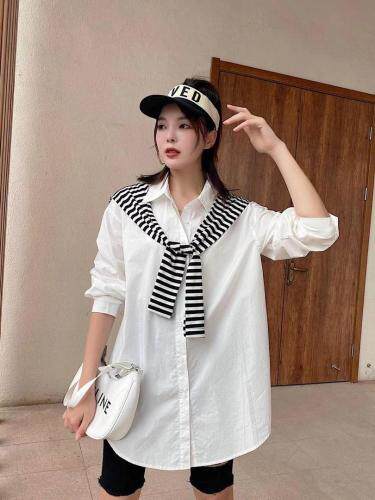 爱美欧秋装新款韩版披肩衬衣，其它，爱美欧