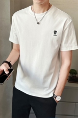 男士新款圆领百搭高级感时尚短袖T恤棉质潮流夏季上衣T3301-P38，男装T恤，电商A237