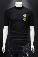 2021秋冬新款男士半高领短袖毛衣QT711-1005-P75大货假模偏大，男装针织衫/毛衣，钱塘6066（原711）