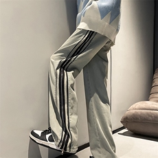 可全开拉链牛仔裤B342-K7021-P65控88，男装牛仔裤，电商B342