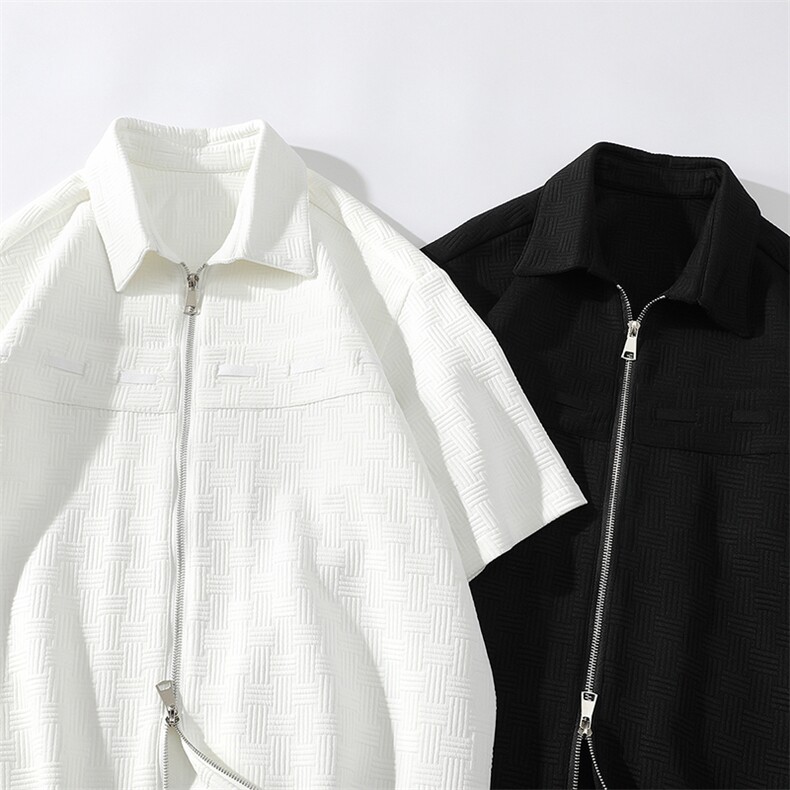 7XL-M平铺短袖衬衫男2023夏季新款oversize胖子开衫加肥加大衬衣,男装衬衫,钱塘717(原712)