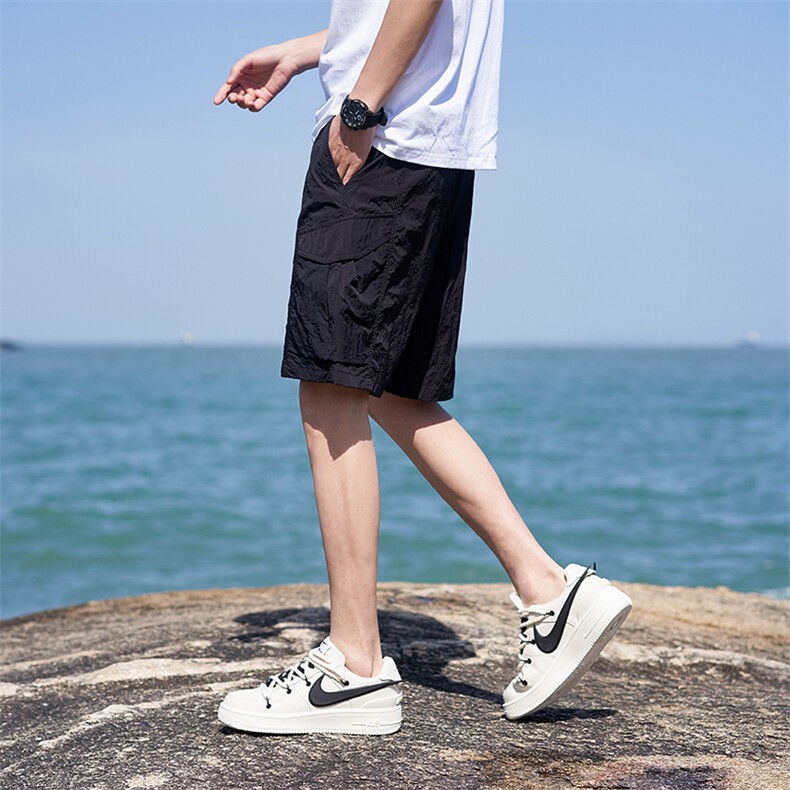 【深度库存】夏季休闲短裤男薄款冰丝中裤五分裤男B381/366,男装牛仔裤,电商B381（原B382）