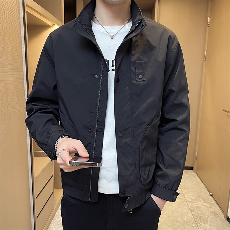夹克潮流青春舒适夹克男士贴标工装外套DS-A329-3309-P85,男装夹克,电商A329