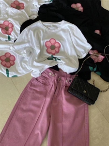 夏季新款花朵T,其它,玖乐品+