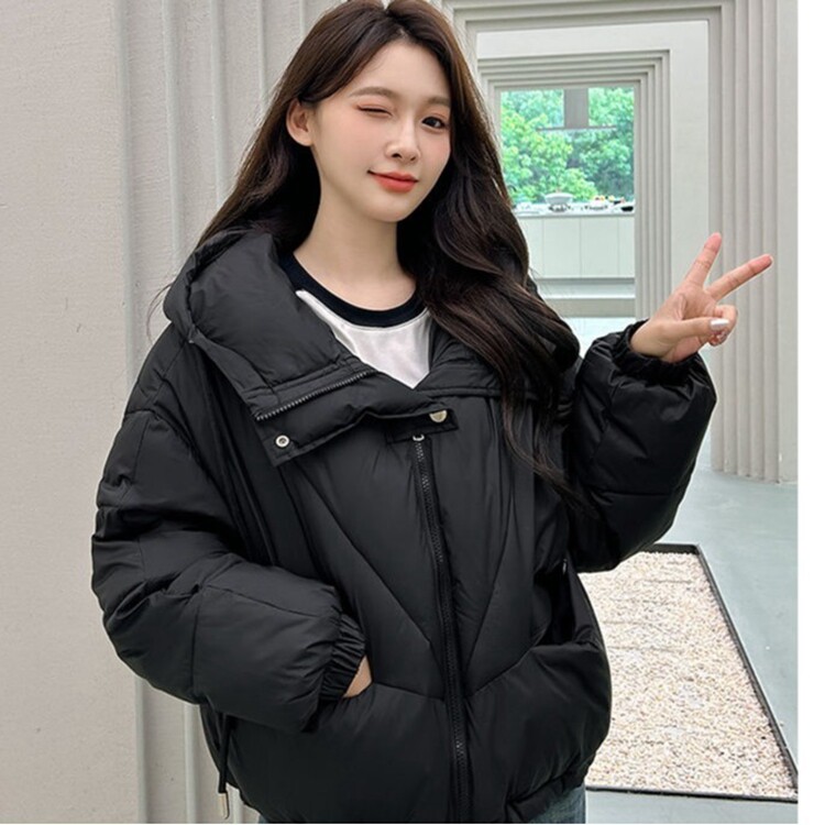 短款冬季2025新款棉服女宽松小个子加厚韩版面包棉衣外套潮搭休闲,男装棉衣,星座218-8