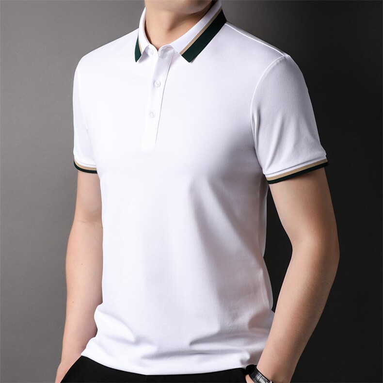 F82028钱塘2020-1夏季新款男装POLO衫翻领纯色男士短袖T恤主推P43,男装T恤,钱塘207-1