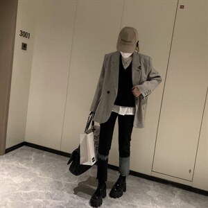 渐变九分牛仔裤,女装牛仔裤,XTZ style