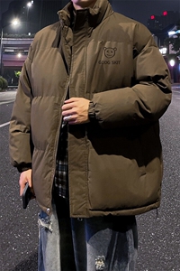 外景冬季加厚面包服男复古大码宽松保暖棉衣立领外套MF00381/P90图片
