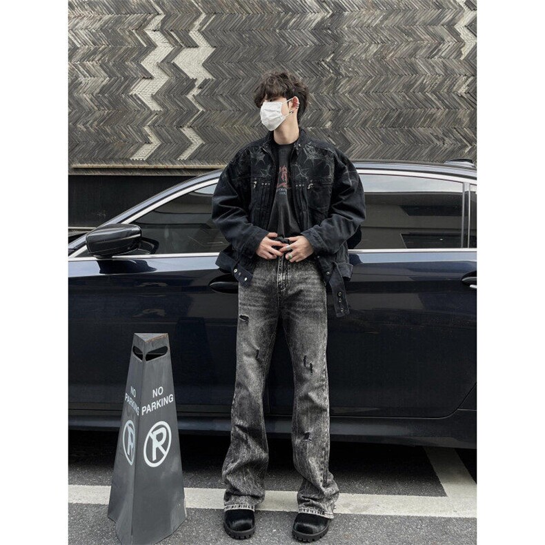 【有货】K12CC-特P78美式高街短款外套男痞帅解构夹克,男装夹克,星座1007（原301D）