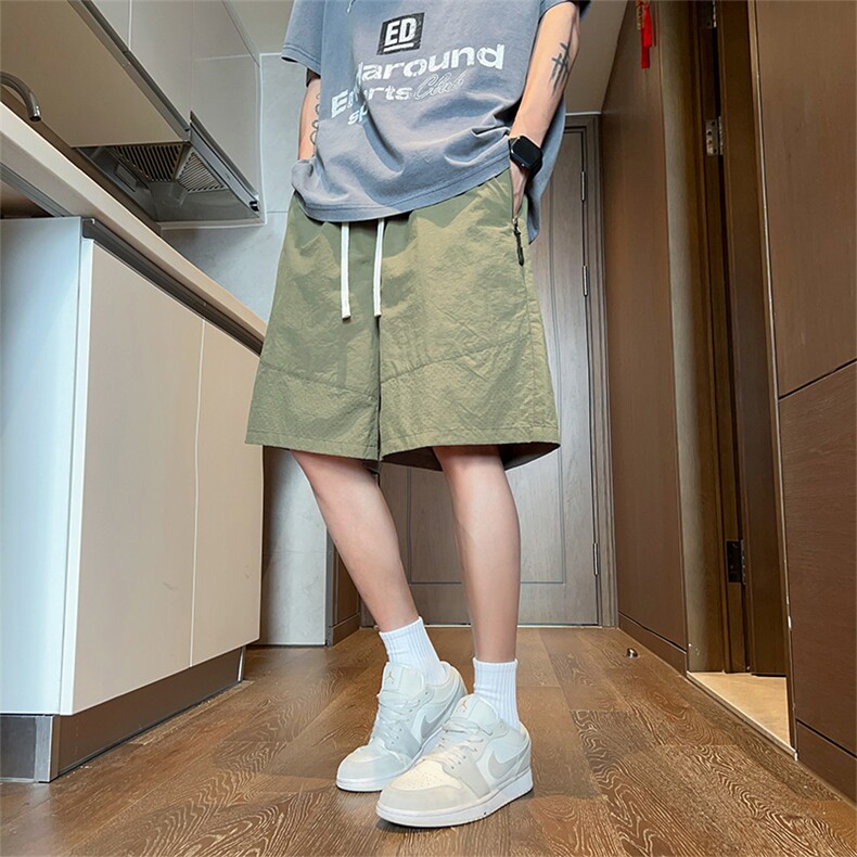 109-H79-P40 M-8XL 夏季大码工装短裤五分裤图片