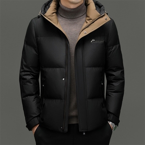 BZ9808钱塘2020-2时尚休闲简约冬季厚款中年男士羽绒服P250图片