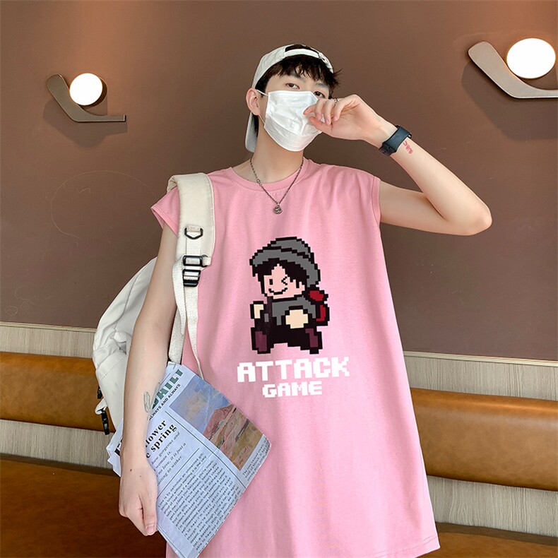 已注册直播抖音纯棉重磅250克男乌梅紫无袖背心T恤T532P28控39,男装背心/马甲,电商C408(原B339-1)