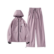 防水滑雪服套装中性男俩件套高级感加厚保暖外套TZ027-P240控348，男装棉衣，电商A001