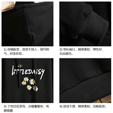 WY2068-P35加绒款-P40纯棉连帽卫衣男大码运动帽衫宽松薄砖墙，男装卫衣，电商A040A