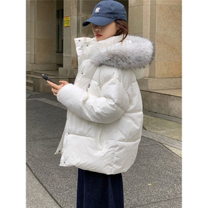 现货 美式小个子加厚连帽加厚棉服2568/P90图片