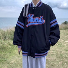 2025棒球服外套男春季美式夹克ins潮牌休闲运动高街衣服JK08842，男装夹克，星座516A
