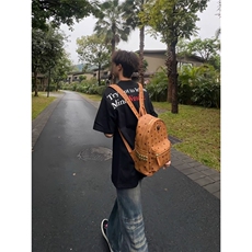 美式复古原创字母印花重磅宽松纯棉短袖男女夏季T恤半袖上衣，男装T恤，星座1210-1