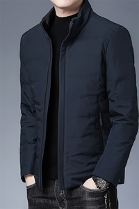 2023新款羽绒服冬季中年男式加厚鸭绒外套爸爸冬装SFT92978-P220图片