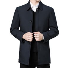 2023冬季新款男士商务休闲羽绒服中年立领加厚保暖外套男装上衣，男装羽绒服，电商B212（原钱塘6029）