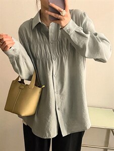 【新款】韩系小众设计款小衫图片