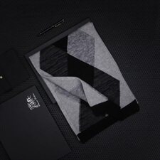 H1142山羊绒围巾男冬季羊绒保暖加厚韩版羊毛围脖高档礼盒装，围巾手套帽子，星座510A-1