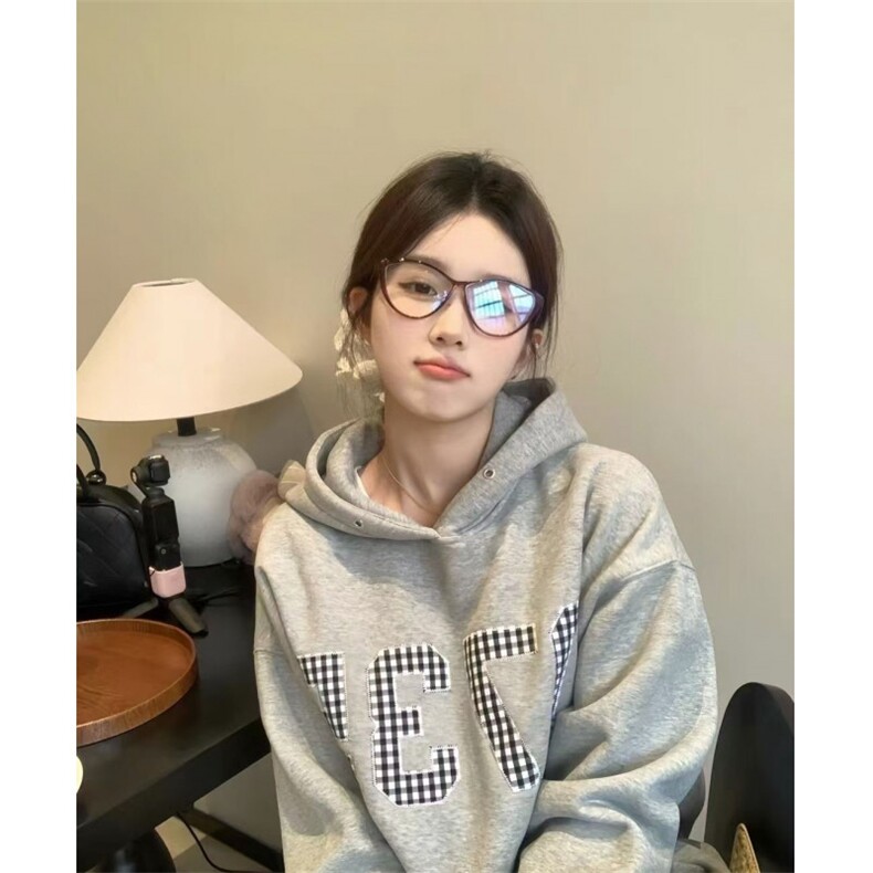 5238-P50原版贴布刺绣休闲卫衣薄款/加绒，女装卫衣/绒衫，星座617A-2