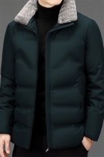 冬季新款棉服男装中年翻领外套棉衣中老年爸爸冬装加厚保暖棉袄，男装棉衣，电商B212（原钱塘6029）
