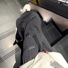 24春款纳米皱工装裤休闲裤束脚裤男KP205P55，男装休闲裤，星座1204-3