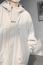 8XL-M冲锋衣外套男加棉加厚夹克秋冬户外登山服JK1313薄P90控110，男装夹克，电商D206-1