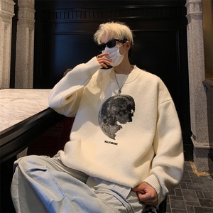 高质量！秋冬季半高领毛衣男士加绒加厚线衣针织衫男DMY532-特P38图片