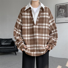 现货WY10076-P60控88秋季新款抖音高品质时尚百搭假两件卫衣，男装卫衣，电商A059
