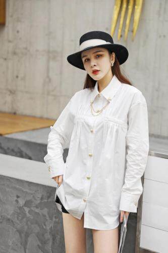 春季衬衫，女装衬衫，戈朴