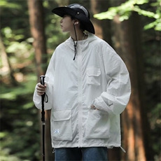 夏季薄款防晒衣男韩版潮流口袋个性帅气2023新款ins外套W4931-P46，男装防晒衣，星座412-2