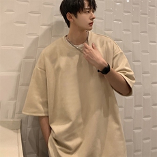 麂皮绒短袖t恤男大码半袖男JD82099-P25，男装T恤，电商A040