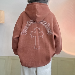 秋季港风连帽卫衣男宽松长袖打底衫外套XZ214-8 Y288 P38图片