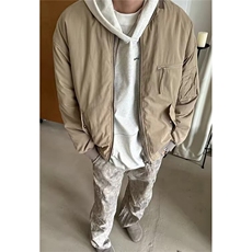 春秋季新款潮牌痞帅高端外套棒球服男工装夹克JK04，男装夹克，星座1116A（原606A-3）