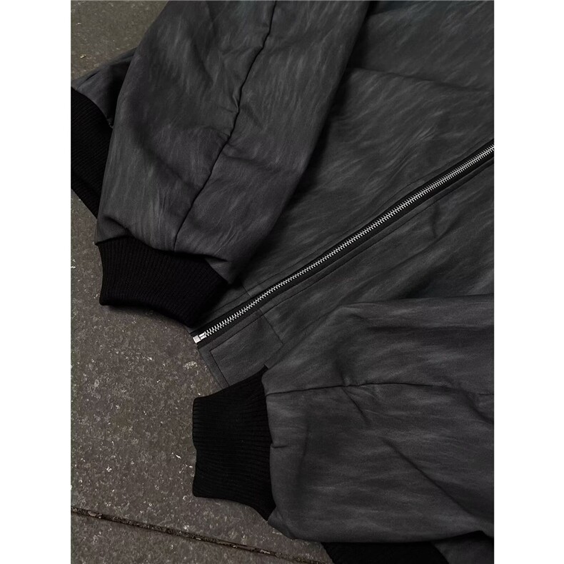 网络图现货！连帽外套机车外套cleanfit防水防油棒球服RJ192-P90,男装工装外套,星座1005-6