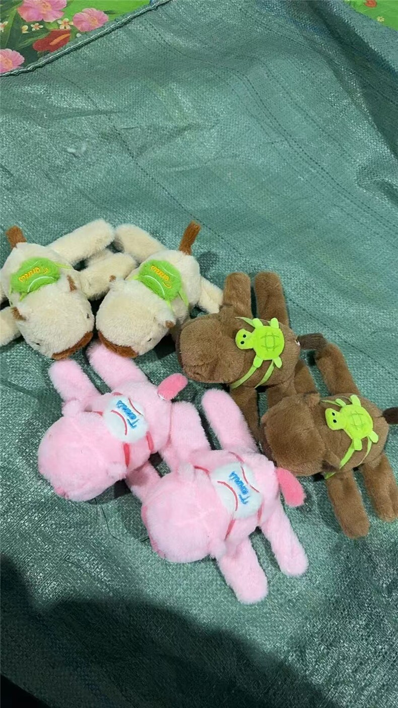卡皮巴拉圈，琪琪毛绒玩具