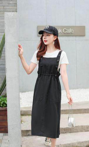 背袋T恤两件套，女装T恤，依莉莱