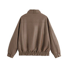 2025新款皮衣皮夹克机车服PU跨境货源1409-2307-P95，男装皮衣，星座1409