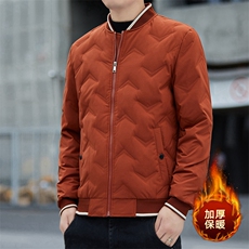 轻薄羽绒服男士2024冬季新款潮牌灰鸭绒翻领上衣休闲保暖外套男装，男装羽绒服，星座505-2（原电商A260-1)