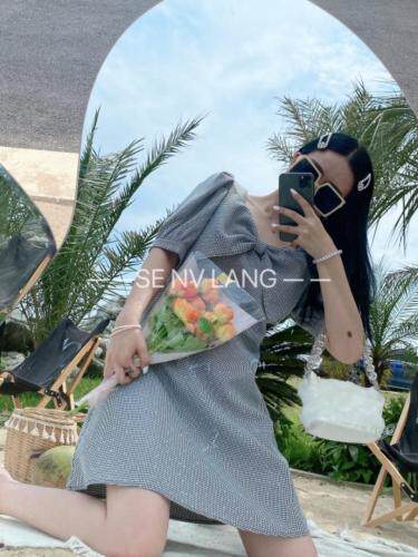 夏季网红重工连衣裙，女装连衣裙，色女郎