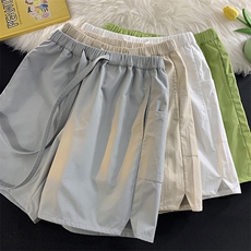夏季潮流二次开发休闲短裤潮流宽松五分裤A161-D9200-P35，男装休闲裤，电商A161
