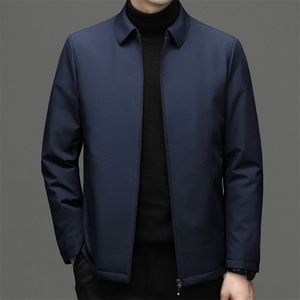 CSYR98988钱塘2020-2冬季厚款商务休闲翻领中年男士羽绒服P205图片