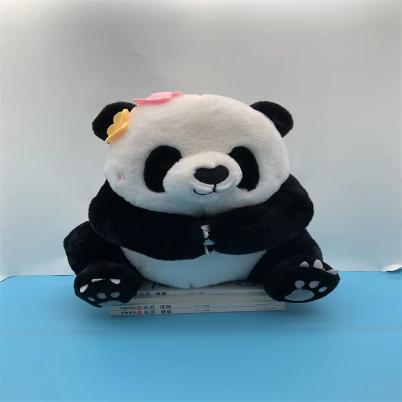 丑花花熊猫40cm，佳旺毛绒玩具