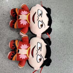 挑眉哪吒吒（百个起售），童话毛绒