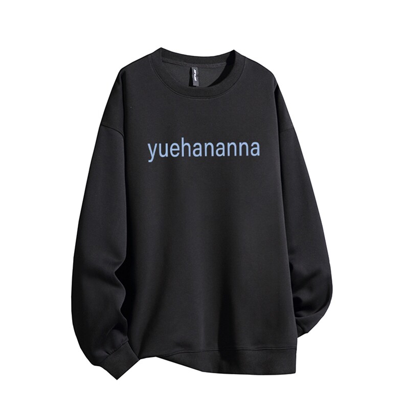 得物供货、复合重磅420克现货圆领卫衣宽松HD019-1-HMY510-P35,男装卫衣,电商019-1