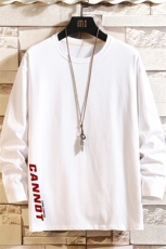 TX3102-P25纯长袖t恤男大码圆领打底衫体恤上衣服砖墙挂拍，男装T恤，电商A040A