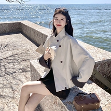 已出大货【26春新款】皮衣外套2D001-6769-P165-K268，女装短外套，2D001